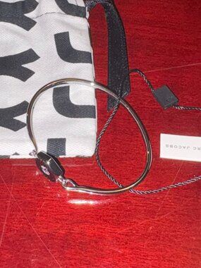 Marc Jacobs Silver Hinge Bangle *NWT